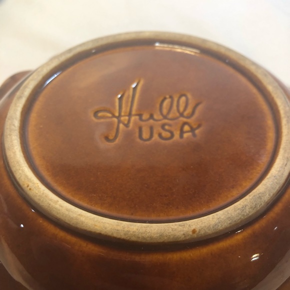 Vintage Brown Ceramic Ashtray with Deer Design Hull USA - Picture 8 of 13